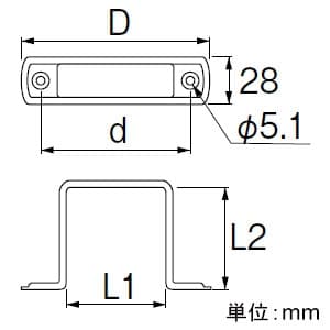 SANEI 水栓柱支持金具 ガーデニング 60mm角用 水栓柱支持金具 ガーデニング 60mm角用 R69-60 画像2