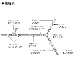 EC120-50 (三栄水栓製作所)｜ガーデニング｜管材｜電材堂【公式】