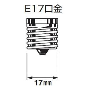 ヤザワ ミニクリプトン電球 《長寿命タイプ》 60W形 E17口金 クリア ミニクリプトン電球 《長寿命タイプ》 60W形 E17口金 クリア P351754CL 画像2