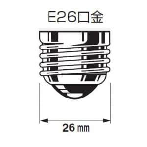 【生産完了品】電球形蛍光ランプ 《コスモボール》 60W相当タイプ D形 3波長形電球色 全光束:890lm 口金:E26 EFD15EL/12-C6