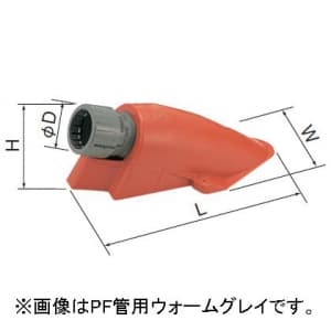 パナソニック PF-Eパイプエンドカバー 内側Eパイプ用コネクタ付 PF管用 呼び16-E19 ウォームグレイ PF-Eパイプエンドカバー 内側Eパイプ用コネクタ付 PF管用 呼び16-E19 ウォームグレイ DMP16BE-R 画像2