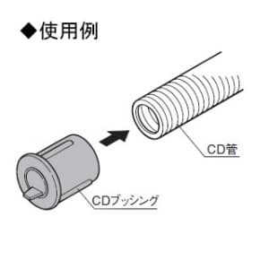 パナソニック CDブッシング CD管用 呼び16 CDブッシング CD管用 呼び16 DM16Z-R 画像3