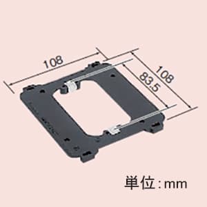 パナソニック 中型四角スイッチカバー 1コ用 平カバー ワンタッチ式 ブラック 中型四角スイッチカバー 1コ用 平カバー ワンタッチ式 ブラック DM56112C 画像2