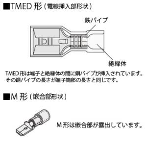 TMEDN630809-M-RCL (ニチフ)｜差込形接続端子｜電気材料・消耗材｜電材