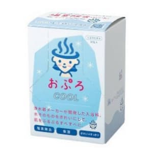 水生活製作所 【生産完了品】【ケース販売特価 300包(10包×30箱)セット】おぷろ 残留塩素除去 入浴料 うみCOOL10包セット ブルー  BS-BC10_set