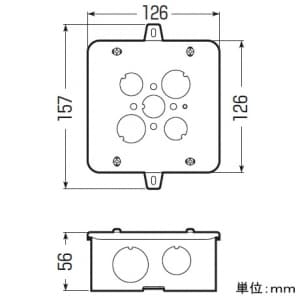 OFL-4CB-54N_20set (未来工業)｜未来工業製｜電気配管｜電材堂【公式】