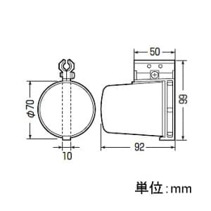 未来工業 【お買い得品 10個セット】ジョイントボックス 吊りボルト用 中深形(丸) 【お買い得品 10個セット】ジョイントボックス 吊りボルト用 中深形(丸) MBT-1B_10set 画像3