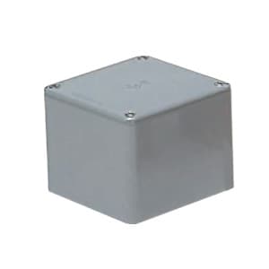 防水プールボックス 平蓋 正方形 ノックなし 700×700×700 グレー PVP-7070A