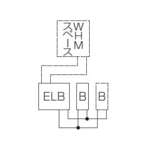 未来工業 【お買い得品 6個セット】電力量計ボックス 分岐ブレーカ・ELB付 ミルキーホワイト 【お買い得品 6個セット】電力量計ボックス 分岐ブレーカ・ELB付 ミルキーホワイト WP2W-202KM_6set 画像3