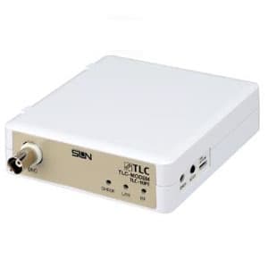 サン電子 【生産完了品】PoE対応TLCモデム 同軸LANモデム ターミナル機 TLC-10PT