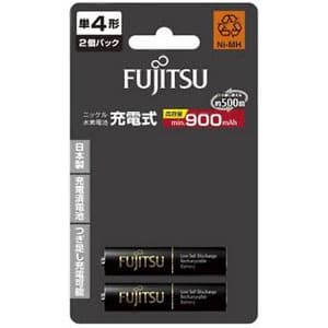 富士通 【販売終了】ニッケル水素電池 充電式電池 高容量タイプ 単4形 min.900mAh 2個パック セパレートブリスターパック HR-4UTHC(2B)