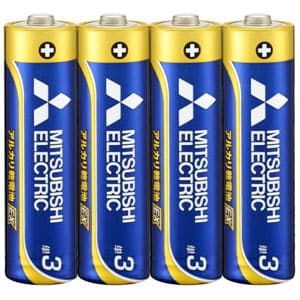 三菱 アルカリ乾電池 長持ちハイパワー EXシリーズ 単3形 4本パック LR6EXD/4S