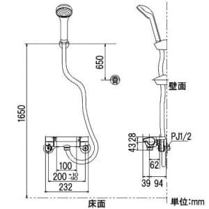 KF850W (KVK)｜浴室用水栓｜管材｜電材堂【公式】