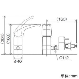 ZK556TU (KVK)｜給水栓｜管材｜電材堂【公式】