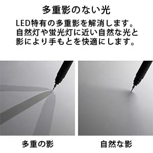 山田照明 【生産完了品】LEDスタンドライト クランプ式 白熱灯150W相当 調光機能付 ブラック 《Zライト》  Z-10NB 画像3