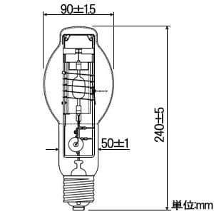 MF200CL/BU/190/N (パナソニック)｜セラミックメタルハライドランプ｜水銀灯・メタハラ・ナトリウムランプ｜電材堂【公式】