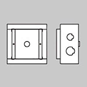 オーデリック コンクリート壁面埋込用ボックスOG254052・OG254054専用 OA075264