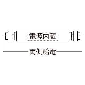 LDRd110S・D/38/54 (アイリスオーヤマ)｜6500K 昼光色相当｜LED蛍光灯