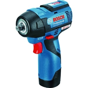 BOSCH バッテリーインパクトレンチ 軽量0.9kg DC10.8V 2.0Ahリチウムイオンバッテリー ECモーター 3灯式LEDライト、キャリングケース、充電器付 GDS10.8V-EC