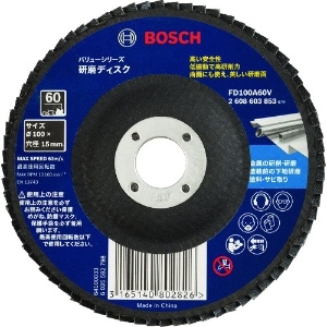 BOSCH 研磨ディスク バリューシリーズ 外径100mm 粒度60 研磨ディスク バリューシリーズ 外径100mm 粒度60 FD100A60V 画像2