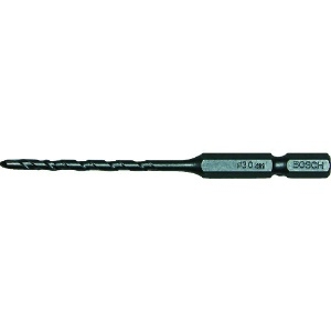 BOSCH 磁器タイルドリルビット 回転専用 錐径φ3.0mm 全長90mm TD030090