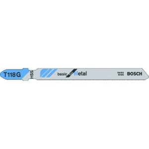 BOSCH ジグソーブレード 金工用 山数36 全長92mm 5本入 T-118G