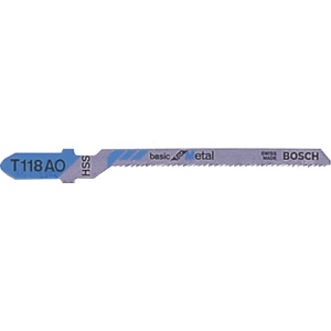 BOSCH ジグソーブレード 金工用 山数21 全長83mm 5本入 T-118AO