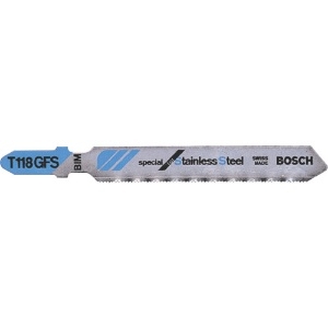 BOSCH ジグソーブレード 金工用 山数32 全長83mm 5本入 T-118GFS