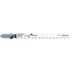 BOSCH ジグソーブレード 木工用 山数10 全長100mm 5本入 T-101BR