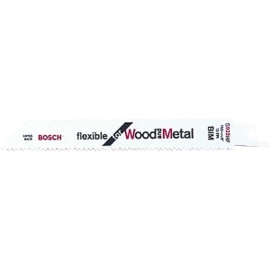 BOSCH セーバーソーブレード 木材・金属用 山数6〜8 全長300mm 5本入 セーバーソーブレード 木材・金属用 山数6〜8 全長300mm 5本入 S922HF