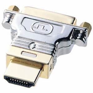 サンワサプライ HDMI変換アダプタ DVI29pin(DVI-I)メス-HDMIオス HDMI変換アダプタ DVI29pin(DVI-I)メス-HDMIオス AD-HD01 画像2