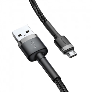 電材堂 【生産完了品】USBケーブル USB〜MicroUSB 長さ3m グレーブラック USBケーブル USB〜MicroUSB 長さ3m グレーブラック DCAMKLFHG1 画像4