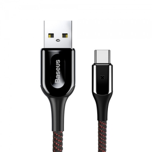 電材堂 【販売終了】USBケーブル USB〜Type-C 長さ1m ブラック DCATXDA01