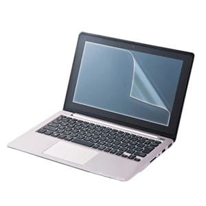 ブルーライトカット液晶保護指紋反射防止フィルム 14.0型まで対応 LCD-140WBCAR
