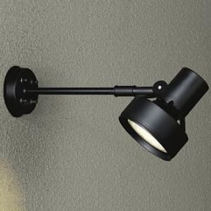 LEDブラケットライト 防雨形 非調光タイプ 天井付・壁付兼用 ランプ別売 黒サテン DOL-3766XB