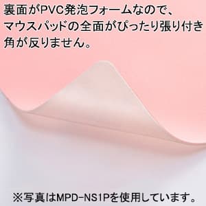 サンワサプライ ずれないマウスパッド 小型サイズ ブルー ずれないマウスパッド 小型サイズ ブルー MPD-NS1BL 画像3