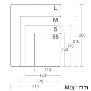 サンワサプライ マウスパッド Mサイズ ブラック マウスパッド Mサイズ ブラック MPD-EC25M-BK 画像4