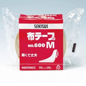 積水化学工業 【生産完了品】布テープ No.600M 幅50mm×長さ25m ダンボール色 布テープ No.600M 幅50mm×長さ25m ダンボール色 N60XM03 画像2