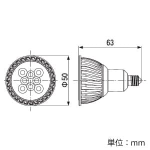 テスライティング 【生産完了品】LED電球 MR16形 電球色相当 E11口金 調光対応 《Barata》 白 LED電球 MR16形 電球色相当 E11口金 調光対応 《Barata》 白 LDR7W20/27E-11Mh/DM 画像2