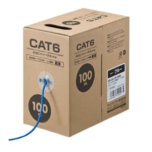 KB-C6L-CB100W (サンワサプライ)｜CAT6｜ネットワーク機材・PC周辺機器