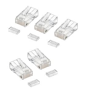 サンワサプライ RJ-45コネクタ 単線用 10個入 ADT-RJ45-10SN