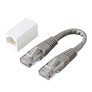 サンワサプライ RJ-45クロス変換キット エンハンスドカテゴリ5 RJ-45クロス変換キット エンハンスドカテゴリ5 ADT-EX-CRS5EK