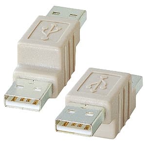 サンワサプライ USBアダプタ Aコネクタオス-Aコネクタオス AD-USB1