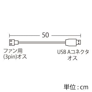 TK-PWFAN1 (サンワサプライ)｜電源ケーブル｜ネットワーク機材・PC周辺