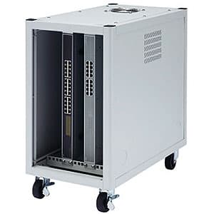 【生産完了品】縦収納19インチマウントハブボックス 4U 前後共扉式 総耐荷重50kg 鍵付き CP-TH4UN 【生産完了品】縦収納19インチマウントハブボックス 4U 前後共扉式 総耐荷重50kg 鍵付き CP-TH4UN