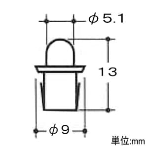 トキスター TBランプ(白熱ランプ) 屋内専用 24V 0.89W 1.8lm 20個入 TBランプ(白熱ランプ) 屋内専用 24V 0.89W 1.8lm 20個入 TB-101_set 画像2