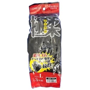 勝星産業 【在庫限りで販売終了】天然ゴム手袋 《極柔》 薄手タイプ Sサイズ 3双組 #690S