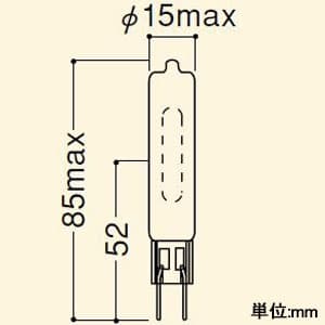 岩崎電気 セラミックメタルハライドランプ セラルクスTC 70W 電球色 透明形 電子安定器専用 G8.5口金 セラミックメタルハライドランプ セラルクスTC 70W 電球色 透明形 電子安定器専用 G8.5口金 MT70CEH-LW/G8.5 画像2