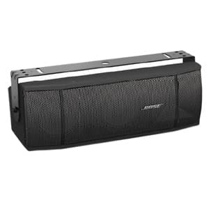 BOSE スピーカー 露出型 壁掛・天井吊兼用タイプ 300W Uブラケット付属 屋内専用 ブラック RMU206