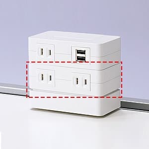 サンワサプライ 【生産完了品】クランプユニット 電源-電源セット 5-131-7801